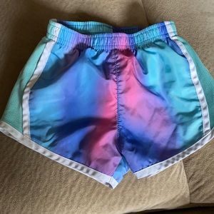 3t rainbow Nike shorts